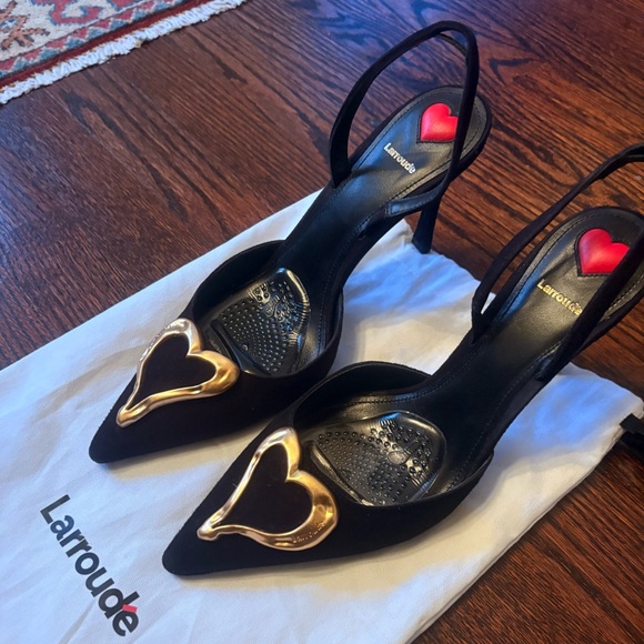 Larroude Shoes - Larroude heart heels